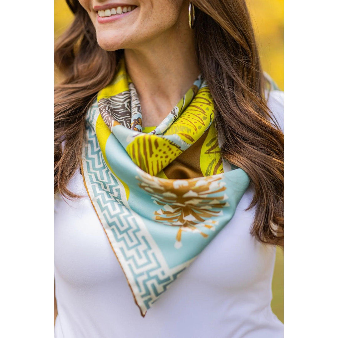 Quail Pair Silk Scarf-Kevin's Fine Outdoor Gear & Apparel