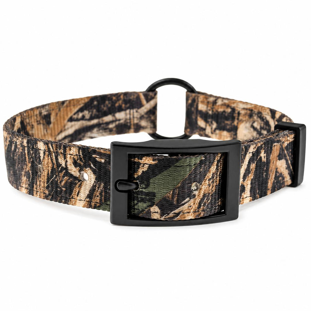 Realtree Max5 Camo 2-Ply Nylon Center Ring Dog Collar-Pet Supply-Camo-19-Kevin's Fine Outdoor Gear & Apparel