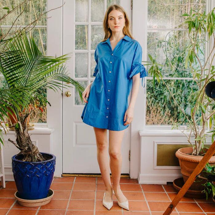 Love The Label Shannon Dress-Women's Clothing-Palace Blue-XS-Kevin's Fine Outdoor Gear & Apparel