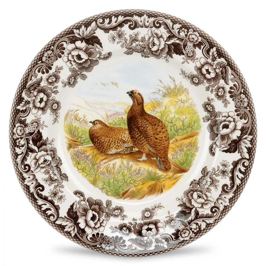 Spode Woodland Dinner Plate 10.5"-Home/Giftware-RED GROUSE-Kevin's Fine Outdoor Gear & Apparel