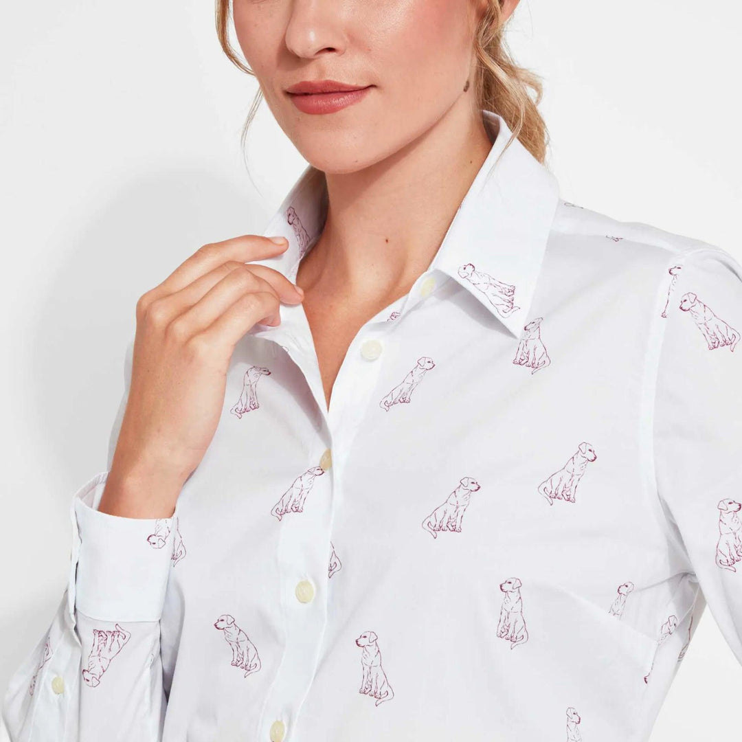 Schoffel Ladies Norfolk Shirt-Women's Clothing-Kevin's Fine Outdoor Gear & Apparel