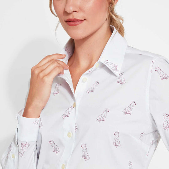 Schoffel Ladies Norfolk Shirt-Women's Clothing-Kevin's Fine Outdoor Gear & Apparel