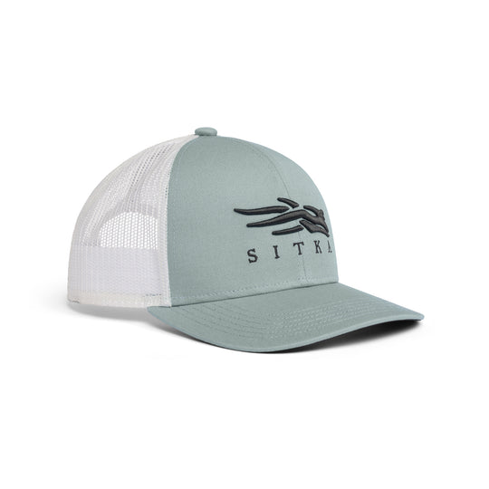 Sitka Icon Mid Pro Trucker Cap-Men's Accessories-Surf Blue-Kevin's Fine Outdoor Gear & Apparel