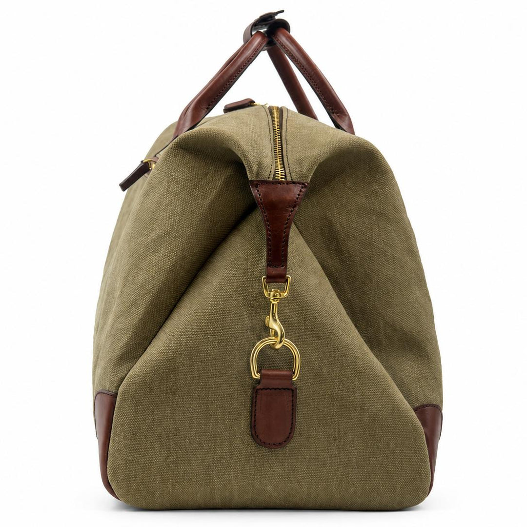 Kevin's Holdall Canvas & Leather Duffle Bag-Luggage-Kevin's Fine Outdoor Gear & Apparel