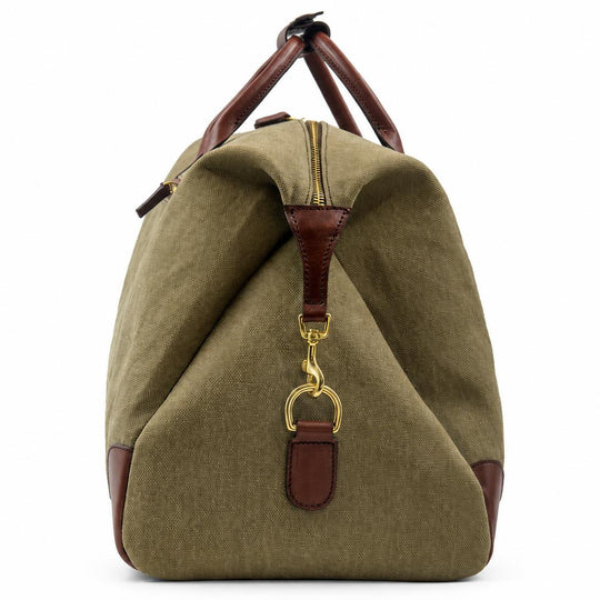 Kevin's Holdall Canvas & Leather Duffle Bag-Luggage-Kevin's Fine Outdoor Gear & Apparel