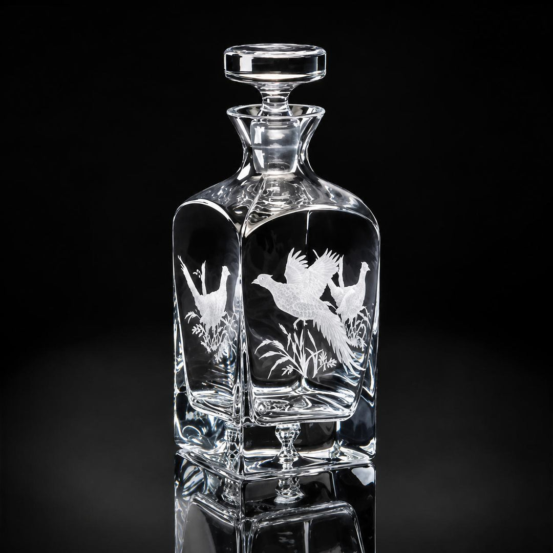 Pheasant Decanter-Home/Giftware-Two Pheasants-Kevin's Fine Outdoor Gear & Apparel