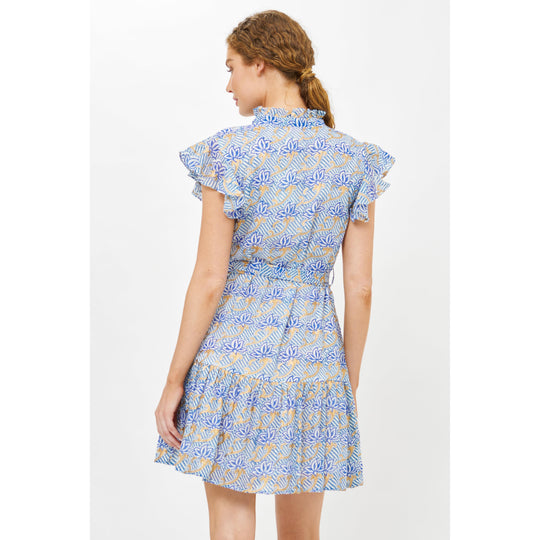 Oliphant Ruffle Collar Button Mini-Women's Clothing-Kevin's Fine Outdoor Gear & Apparel