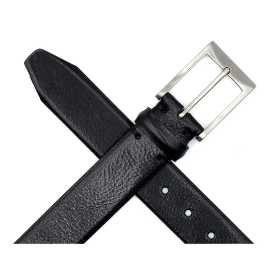 Martin Dingman Luca Luxe Italian Calf Leather Belt-Men's Accessories-Kevin's Fine Outdoor Gear & Apparel