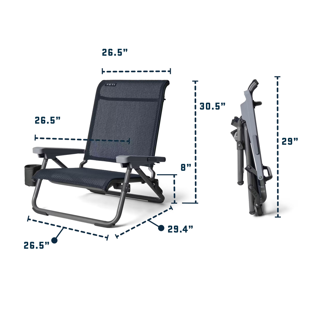 YETI Hondo Beach Chair-Hunting/Outdoors-Kevin's Fine Outdoor Gear & Apparel