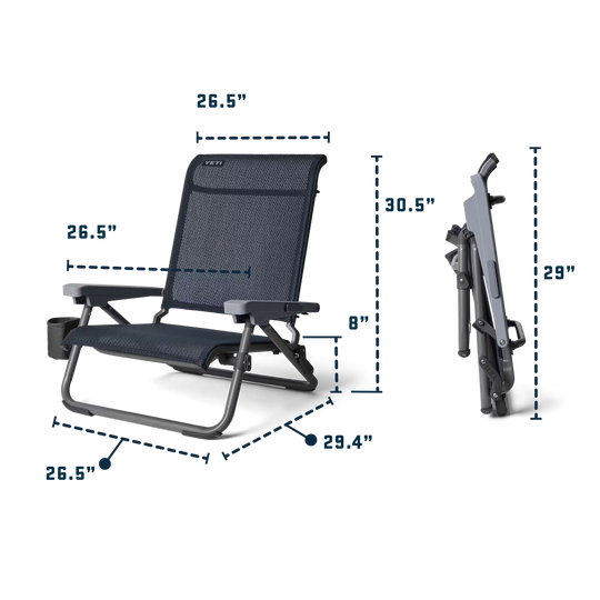 YETI Hondo Beach Chair-Hunting/Outdoors-Kevin's Fine Outdoor Gear & Apparel