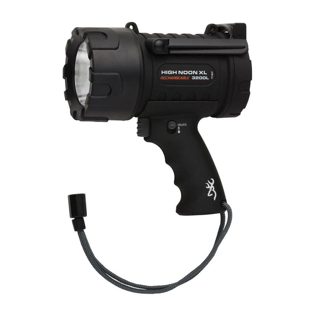 Browning High Noon Pro USB Rechargeable Spotlight with Wide Angle Plus-Hunting/Outdoors-Kevin's Fine Outdoor Gear & Apparel