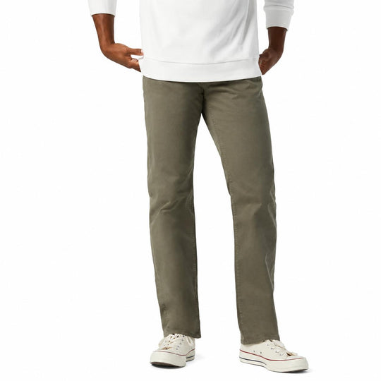 Mavi Men's Zach Straight Leg Twill Stretch Jeans-Men's Clothing-Dusty Olive Twill-28-30-Kevin's Fine Outdoor Gear & Apparel
