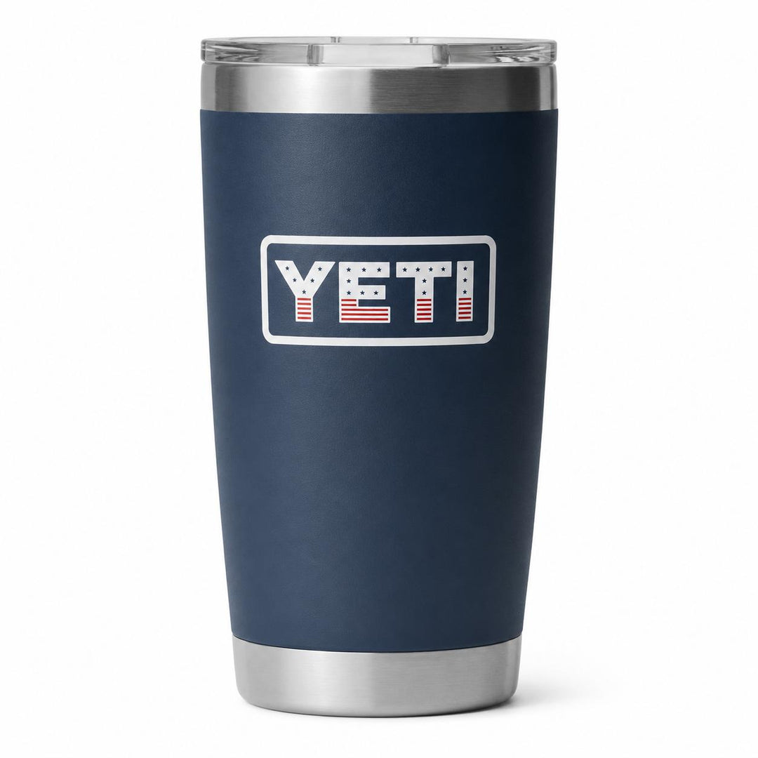 YETI 20 oz Rambler with MagSlider Lid-Hunting/Outdoors-Navy Badge-Kevin's Fine Outdoor Gear & Apparel
