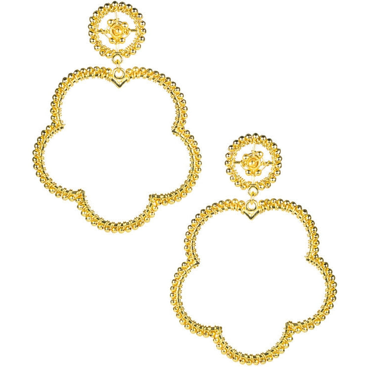 Bobbi Beaded Earring-Jewelry-Gold-Kevin's Fine Outdoor Gear & Apparel