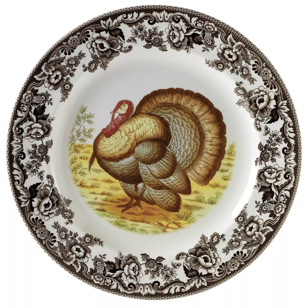 Spode Turkey Salad Plate-Home/Giftware-Kevin's Fine Outdoor Gear & Apparel