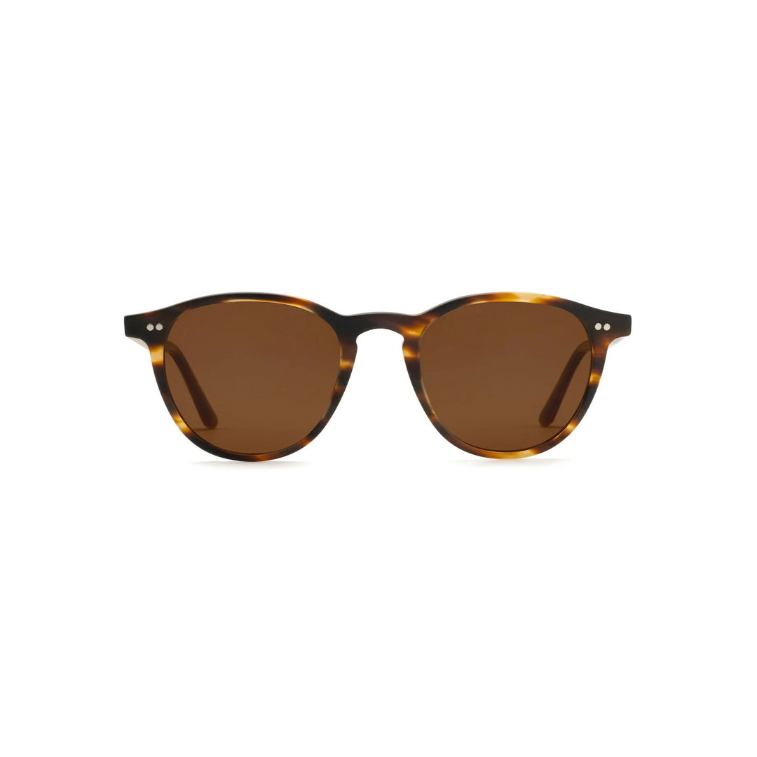 Krewe " Landry" Sunglasses-Sunglasses-Matte Hickory-Amber P-Kevin's Fine Outdoor Gear & Apparel
