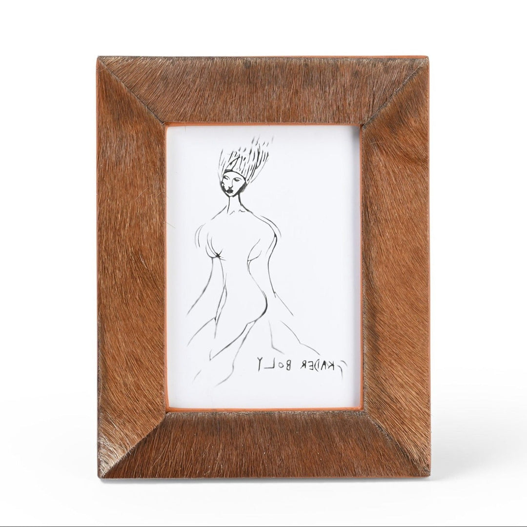 Hairon Leather Photo Frame-Home/Giftware-5x7-Kevin's Fine Outdoor Gear & Apparel