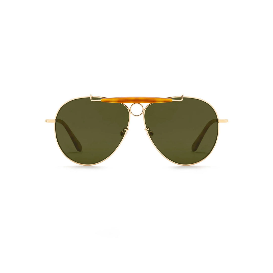Krewe " Merrymen " Sunglasses-Sunglasses-18K + Matte Amaro-Grass Green (P)-Kevin's Fine Outdoor Gear & Apparel