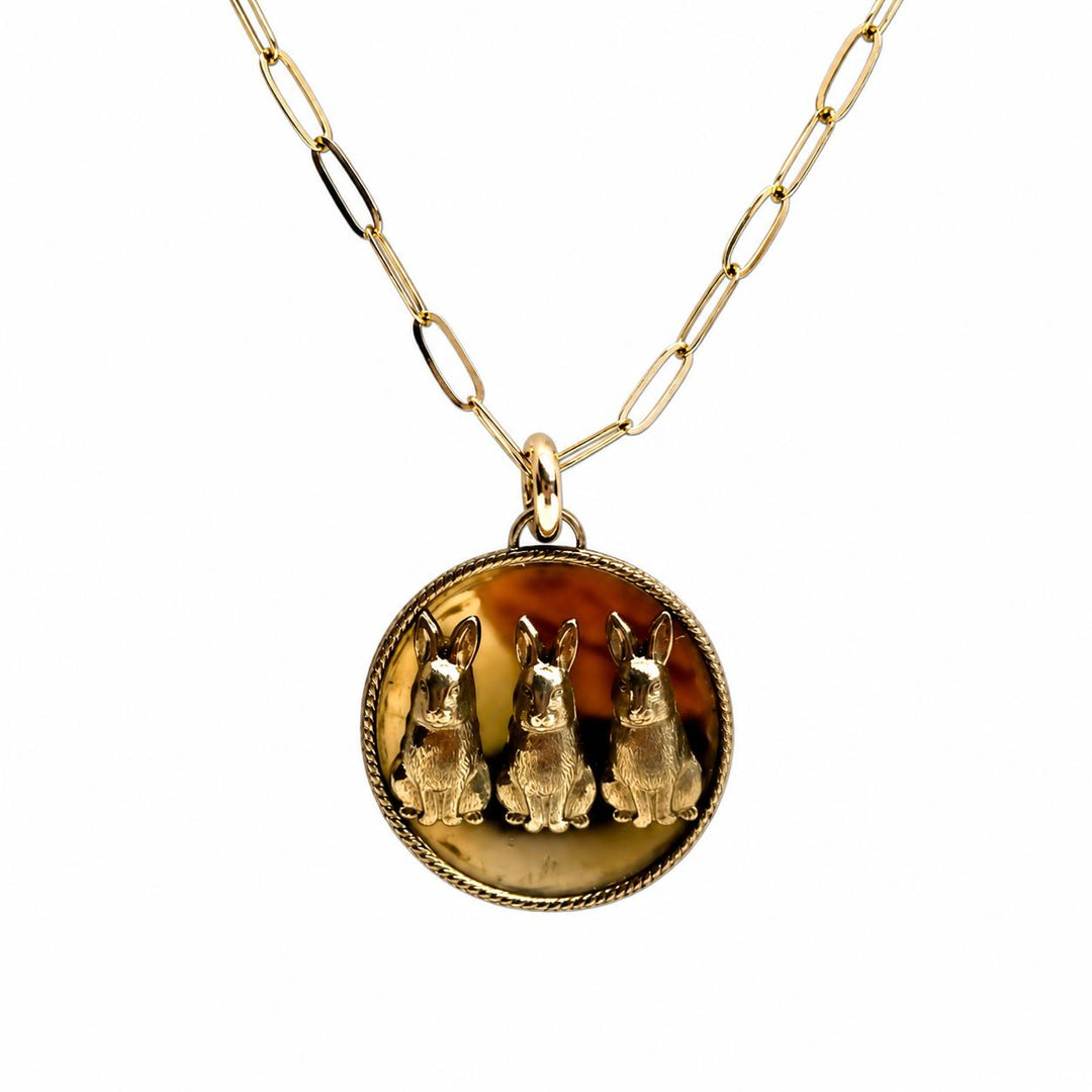 Paperclip Pendant Necklace-Jewelry-Triple Bunny-Kevin's Fine Outdoor Gear & Apparel