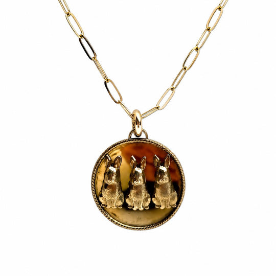 Paperclip Pendant Necklace-Jewelry-Triple Bunny-Kevin's Fine Outdoor Gear & Apparel