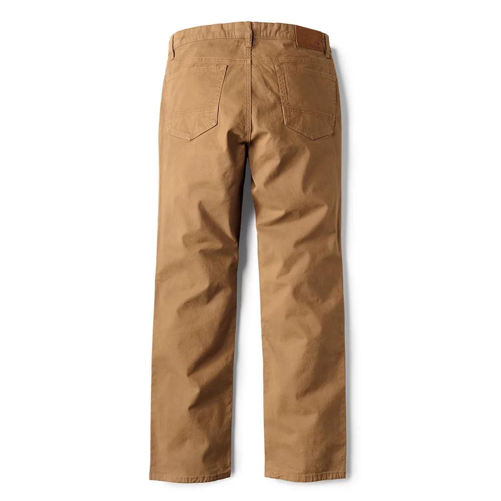 Orvis 1856 5-Pocket Stretch Twill Pants-Men's Clothing-Field Khaki-33-30-Kevin's Fine Outdoor Gear & Apparel
