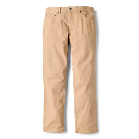 Orvis 1856 5-Pocket Stretch Twill Pants-Men's Clothing-Desert Khaki-33-30-Kevin's Fine Outdoor Gear & Apparel