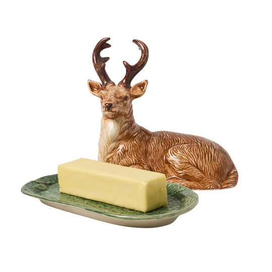 Juliska Forest Walk Stag Butter Dish