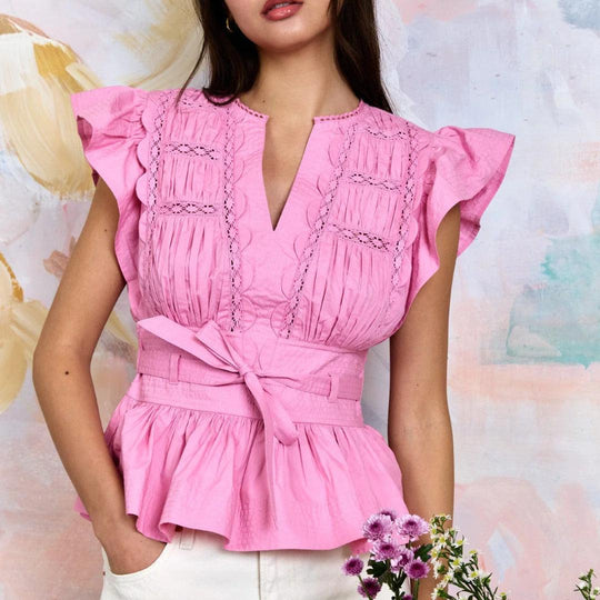 Love The Label Madelyn Top-Women's Clothing-Rosebloom-XS-Kevin's Fine Outdoor Gear & Apparel