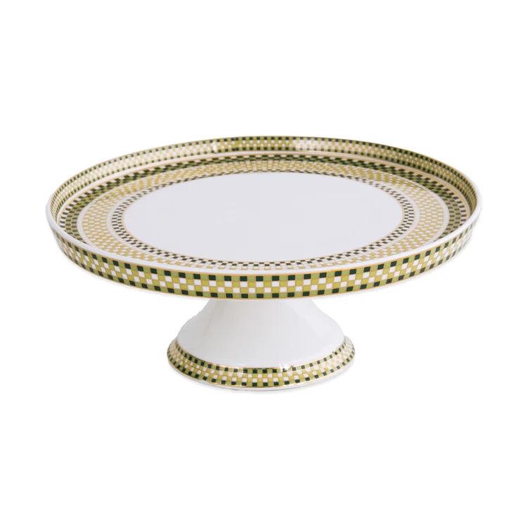 Beatriz Ball Ceramic Ravenna Pedestal Cake Plate-Home/Giftware-Kevin's Fine Outdoor Gear & Apparel