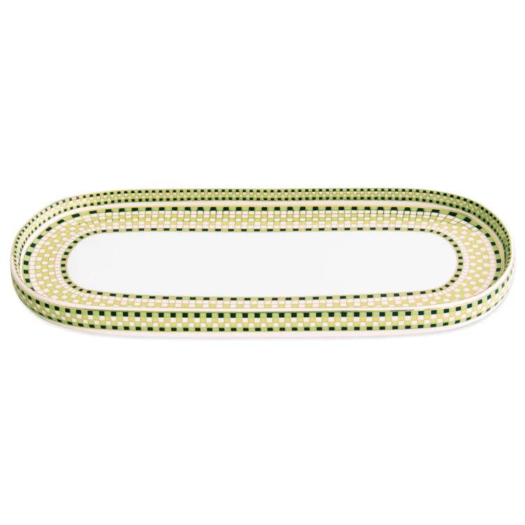 Beatriz Ball Ceramic Ravenna Long Oval Platter (Set of 2)-Home/Giftware-Kevin's Fine Outdoor Gear & Apparel