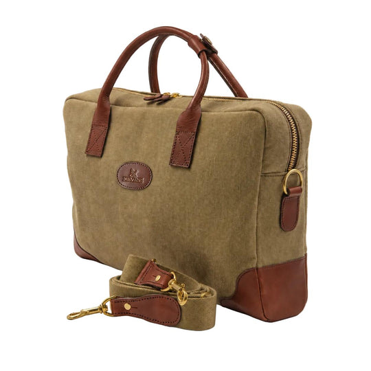 Kevin's Canvas & Leather Excutive Briefcase-Luggage-Kevin's Fine Outdoor Gear & Apparel