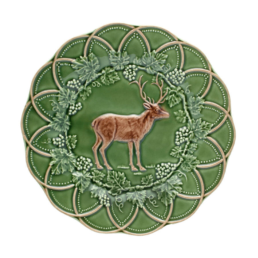 Bordallo Wild Deer Plate-Home/Giftware-Kevin's Fine Outdoor Gear & Apparel