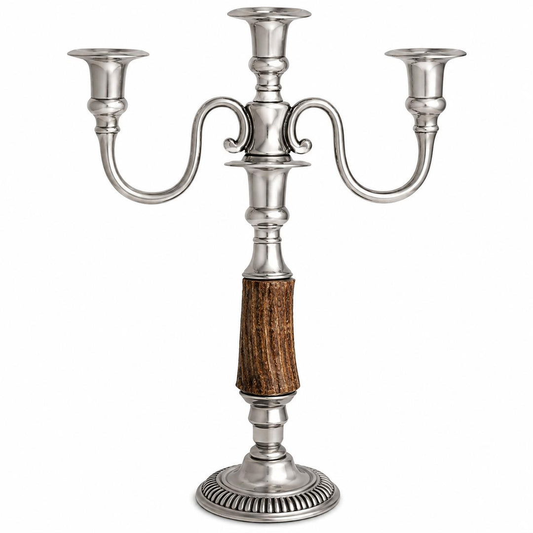 Three Taper Antler Candelabrum-Home/Giftware-Kevin's Fine Outdoor Gear & Apparel