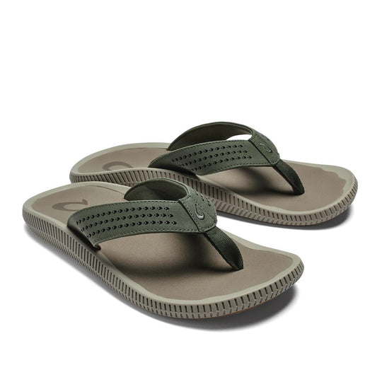 Olukai Men's Ulele Sandal-FOOTWEAR-Nori/Clay-9-Kevin's Fine Outdoor Gear & Apparel