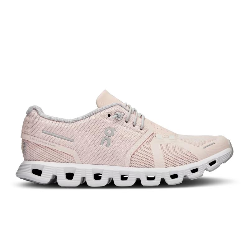 On Running Women's Cloud 5 Shoes-Footwear-SHELL | WHITE-8-Kevin's Fine Outdoor Gear & Apparel