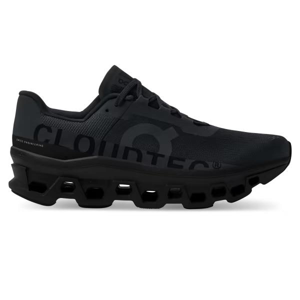 On Running Men's Cloud Monster Shoes-Footwear-ALL BLACK-8-Kevin's Fine Outdoor Gear & Apparel