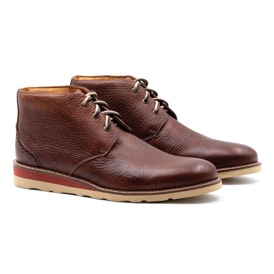 Martin Dingman Royal Bullhide Leather Chukka-Men's Footwear-Chestnut-8-Kevin's Fine Outdoor Gear & Apparel