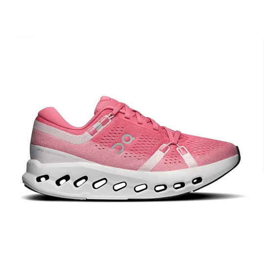 On Running Women's Cloudsurfer 2 Shoes-Women's Footwear-Camellia | Ivory-5.5-Kevin's Fine Outdoor Gear & Apparel