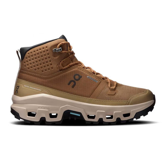On Running Women's Cloudrock Mid WP Boots-Women's Footwear-Sphinx | Sand-6-Kevin's Fine Outdoor Gear & Apparel