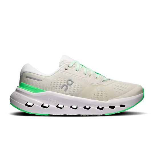 On Running Women's Cloudrunner 3 Shoes-Women's Footwear-Ghost | Verdite-5-Kevin's Fine Outdoor Gear & Apparel