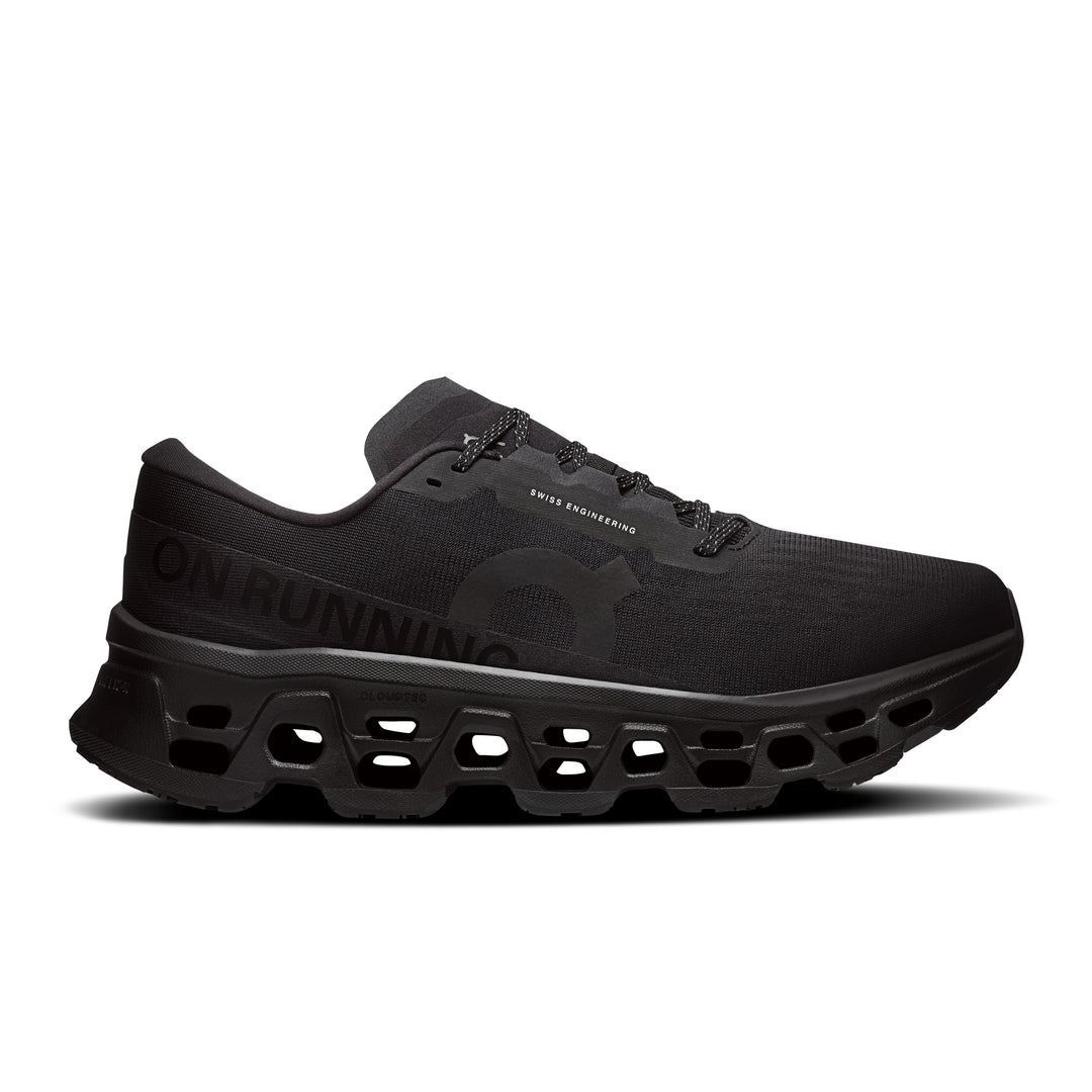 On Running Men's Cloudmonster 3 Shoes-Men's Footwear-Black | Black-8-Kevin's Fine Outdoor Gear & Apparel