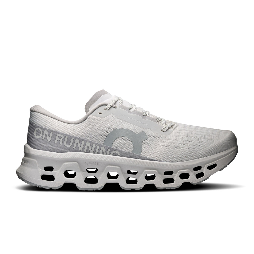 On Running Cloudmonster 3 Men's Shoes-Men's Footwear-Wolf | Wolf-8-Kevin's Fine Outdoor Gear & Apparel