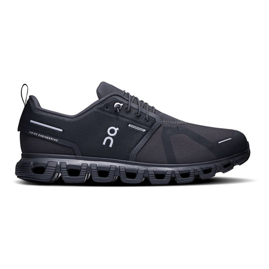 On Running Cloud 6 Waterproof Men's Shoes-Black | Black-8-Kevin's Fine Outdoor Gear & Apparel