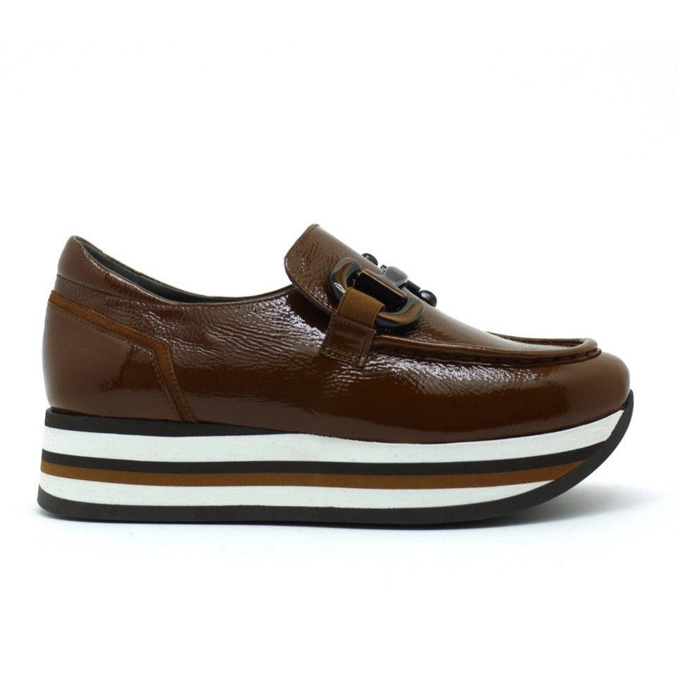 Softwaves Alina Wedge Slip On Sneaker-Footwear-Cognac-EU 36 | US 6-Kevin's Fine Outdoor Gear & Apparel