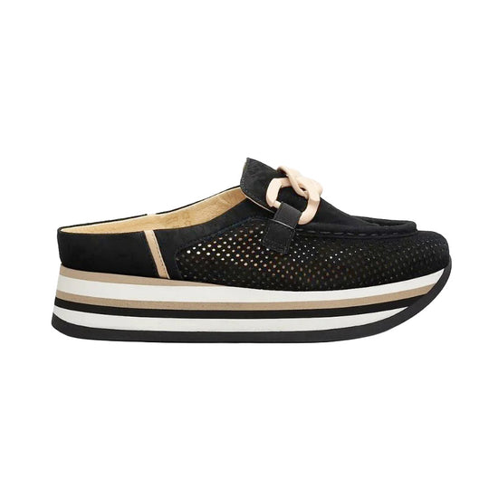 Softwaves Canda Wedge Slip On Sneaker-Women's Footwear-Black-EU 36 | US 6-Kevin's Fine Outdoor Gear & Apparel