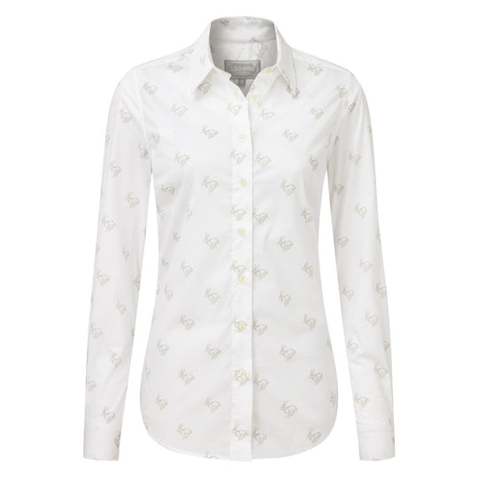 Schoffel Ladies Norfolk Shirt-Women's Clothing-Marble Hare-US4/UK8-Kevin's Fine Outdoor Gear & Apparel