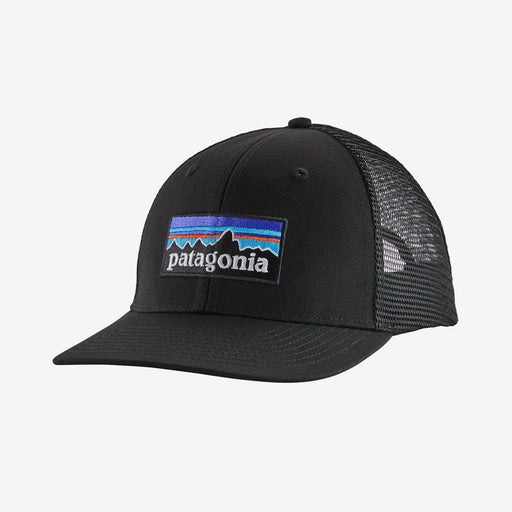 Patagonia P-6 Logo Trucker Hat-Men's Accessories-BLACK-Kevin's Fine Outdoor Gear & Apparel