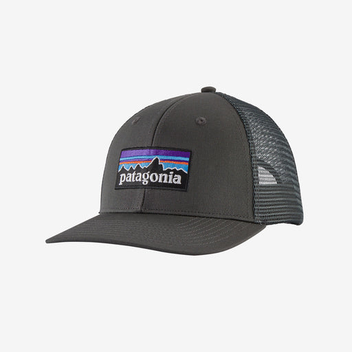 Patagonia P-6 Logo Trucker Hat-Men's Accessories-FORGE GREY-Kevin's Fine Outdoor Gear & Apparel