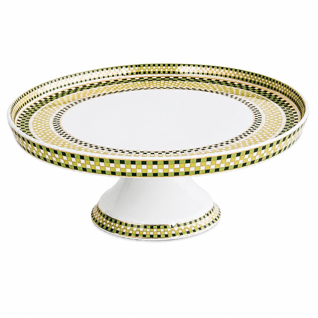 Beatriz Ball Ceramic Ravenna Pedestal Cake Plate-Home/Giftware-Kevin's Fine Outdoor Gear & Apparel