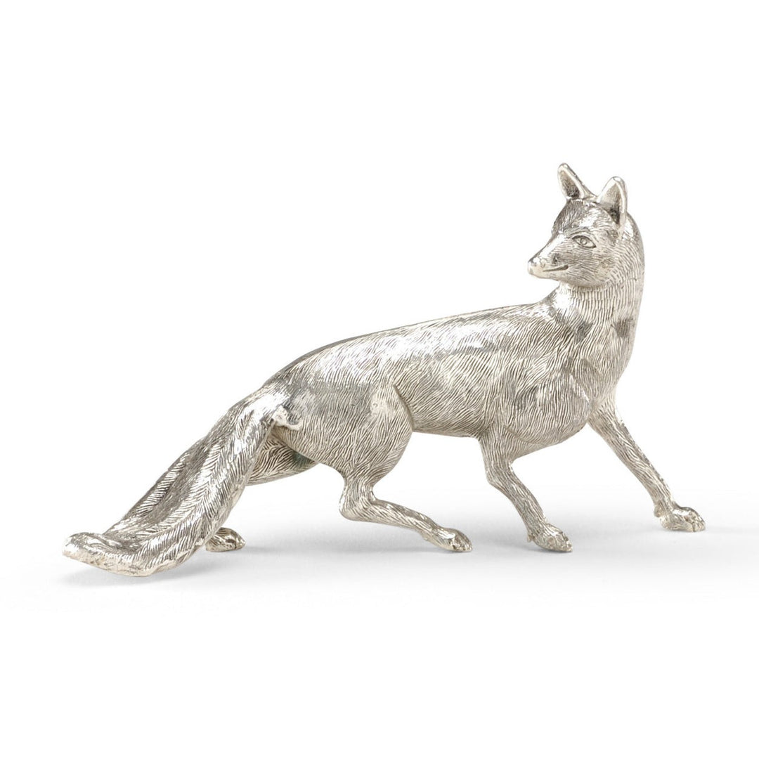 Antique Silver Plated Fox-Home/Giftware-Kevin's Fine Outdoor Gear & Apparel